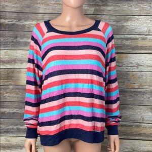Make + Model Striped Sweater NWT
